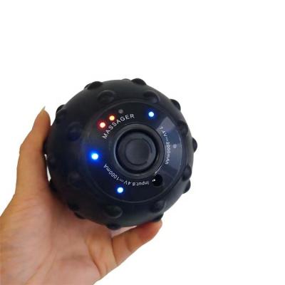 China Handheld Vibrating Massage Ball - Deep Tissue Massager - Muscle Therapy for Foot, Back & Arm - 4 Speed ​​Electric & Rechargeable Tool for sale