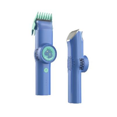 China IPX7 Car Kids Hair Trimmer Design Clipper Double Motor Powerful Suction for sale