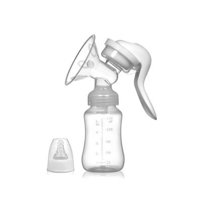 China BPA Free Portable Breast Milk Collection Silicone Baby Breast Pump for sale