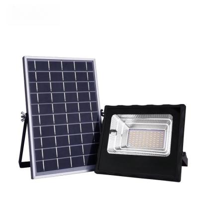 China Square 40W 100W 200W Outdoor Waterproof Solar Yard Road/Flood Light Lights With Remote Control for sale