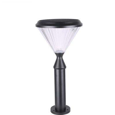 China Hot Sale Street/Road/Garden/Lawn Pole Yard Square Lights Solar Decor Lamp Wall Fence Light For Outdoor Garden for sale