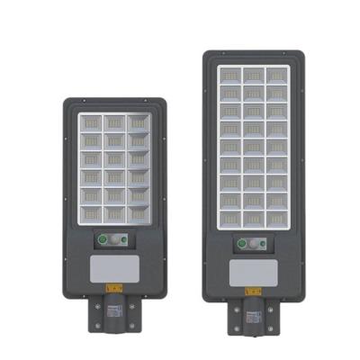 China Integrated Street Led Chip Road Flood Lights Lightweight Double Sided Solar Panel Street Light On Batteries for sale