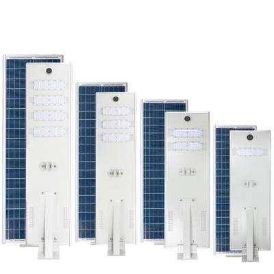 China 60W 120W 180W 240W Street Integrated Solar Lamp Aluminum Coated Led Lamps Street Lighting for sale