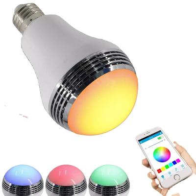 China Smart e26 desktop e27 led rgb rgbw rgbww magic bulb lamp 5w 10w 15w 110v-220v led projector remote IR or bluetooth 4.0 app control for sale