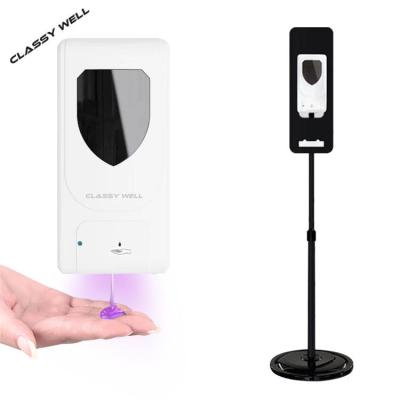 China Foam Touchless Sensor Foam Hand Sanitizer Dispenser IR Soap Gel Automatic Gel Soap Dispenser Position for sale