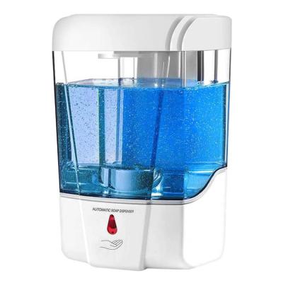 China Foam Touchless Soap Gel Dispenser 600ml IR Sensor Foam Hand Sanitizer Dispenser Holder for sale