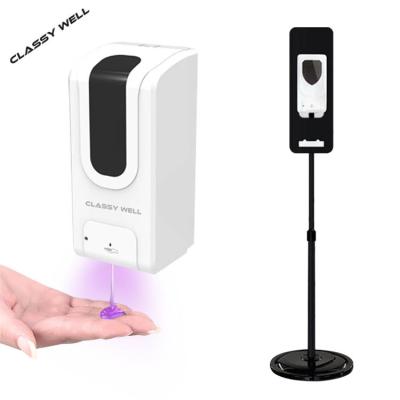 China Foam Touchless Sensor IR Soap Gel Soap Gel Automatic Foam Hand Sanitizer Dispenser Holder for sale