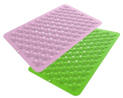 China Anti Slip Suction Cups PVC Safety Shower Non Slip Bath Mats For Bathroom for sale