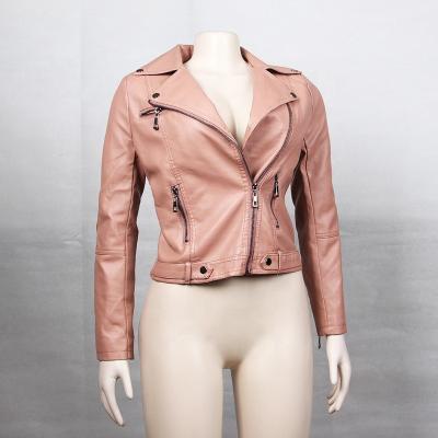 China Best Quality Quoitas De Invierno Para Mujeres Ladies Winter Windproof QUICK DRY Pu Leather Sleeve Fashion Long Jacket QUICK DRY Casual Workwear for sale