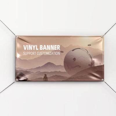 China Trade show trade show promotion advertising exhibition printing party instore fence mesh PVC banners advertising vinyl signs for sale