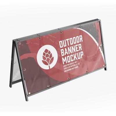 China Custom Advertising Outdoor Vinyl Pin Banner Flags And Banners for sale