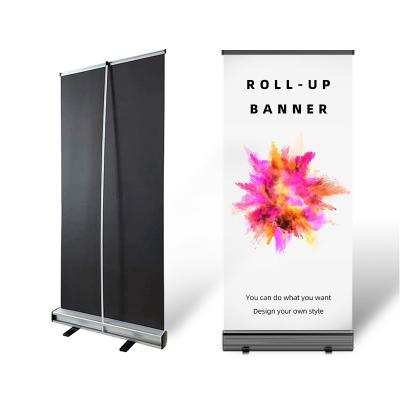 China Advertising Custom Outdoor Aluminum Display Picture Banners Rack Popular Pull Up Banner Display Stand for sale