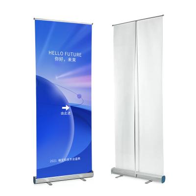 China Retractable Portable Advertising Equipment Other Trade Show Equipment Roll Up 85x200 Pop Up Banner Display Stand for sale