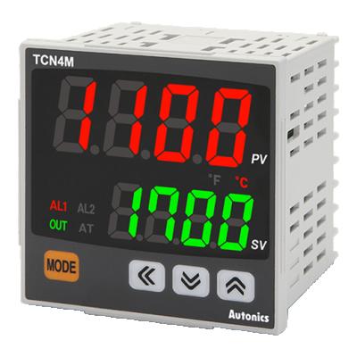 China Economical Autonics TCN4M-24R Double DIN W72*H72mm Display Digital PID Temperature Controllers for sale