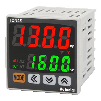 China Economical Autonics TCN4S-24R Double DIN W48*H48mm Display Digital PID Temperature Controllers for sale