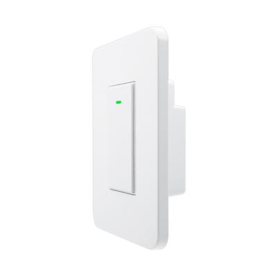 China Wifi 3 Way Mobile Remote Control Zigbee Smart Wireless Wifi Lamp Switch Double Tuya Home US Google Smart Switch for sale