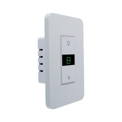 China 1000w Remote Control/Mobile Timing US Standard ETL Listed Wifi Dimmer Switch Smart Dimmer Switch Dimmer White Smart for sale