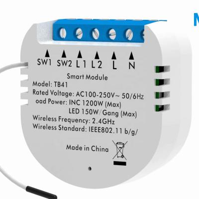 China Waterproof TB41 3 band Wi-Fi Wifi switch module tuya switch wifi module touch wireless switch module for sale