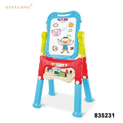 China Novelty Non-Toxic Design Erasable Double Sided Toys Kids Magnetic Drawing Board for sale