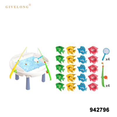 China New Style Summer Environmental Friendly Game Set Magnetic Plastic Kids Fishing Toys for sale