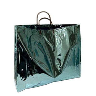 China Reusable Factory Customized Holographic Laser Eco Friendly PVC Tote Bag Shopping Bag for sale