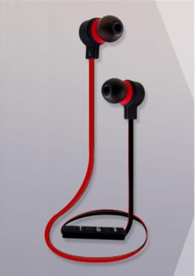 China Red Bluetooth Wireless Earphones For Mobile , Bluetooth Sports Earphones for sale