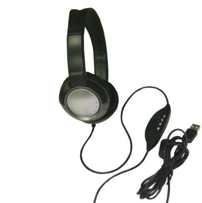 China Fashionable USB Stereo Headset , Gaming USB Bluetooth Headset For PC for sale