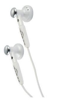 China White Mobole Phone Noise Cancelling In Ear Earphones With Microphone for sale