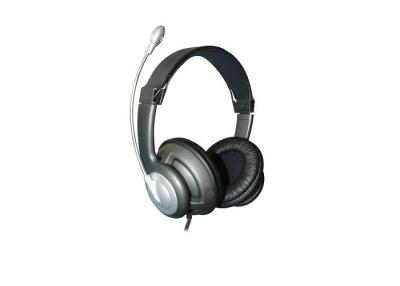 China Adjustable HI FI Stereo Headphones With 40mm Speaker Computer Microphone Headset for sale