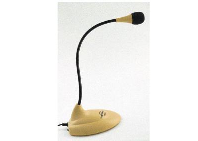 China ABS Materials Good Quality Microphone PC Desktop Microphone with Yellow Color for sale