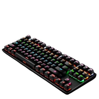 China Universal Mechanical Competitive Office Home Gaming Mouse Suspension Gaming Keyboard Axis Axis Mechanical Keyboard for sale