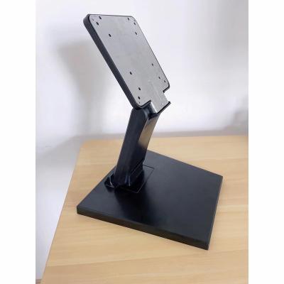 China Modern Designs High Quality Black White Desktop Computer Adjustable Height Screen Height Monitor Stand for sale