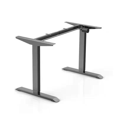 China (Height) Adjustable 2 Steps Motorized Electric Adjustable Standing Desk for sale