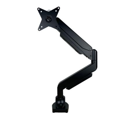 China Aluminum Convenient Installation Panel Adjustable Monitor Stand for sale