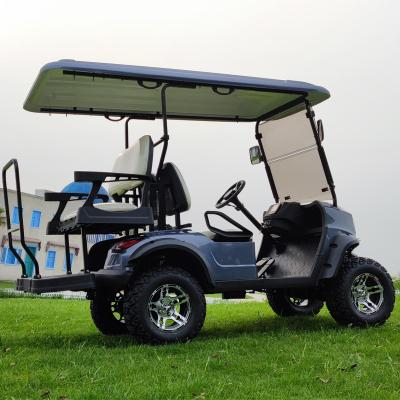 China Four-Seat Chase Car Four-Seat Cart Course Electric Four-Wheeled Car ATV Off-road Reception Scenic Sightseeing Golf Car 65 In (165 Cm) for sale