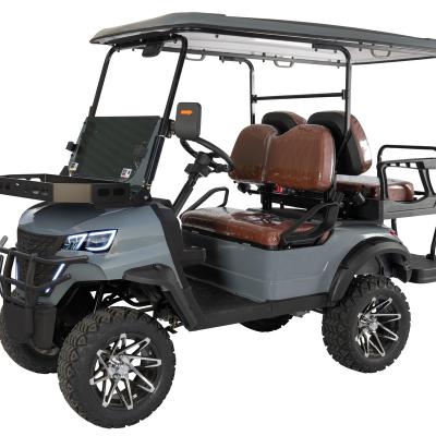 China Field Price New 2+2 Seater Model Lithium Battery Lifted Chasing Cart 23X10.5 -10 Tubeless for sale