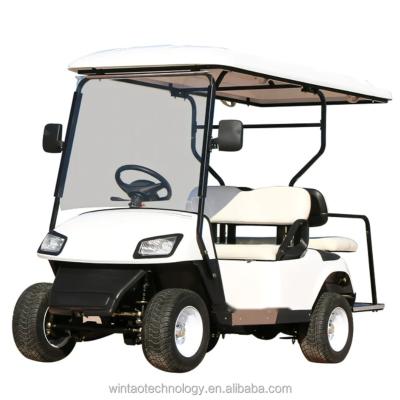 China 2023 Wintao Fashion New Style 6 Seater Electric Golf Car With Lithium Battery Aluminum Cart 12x7 Rim & Tire 23.5*10.5-12 for sale