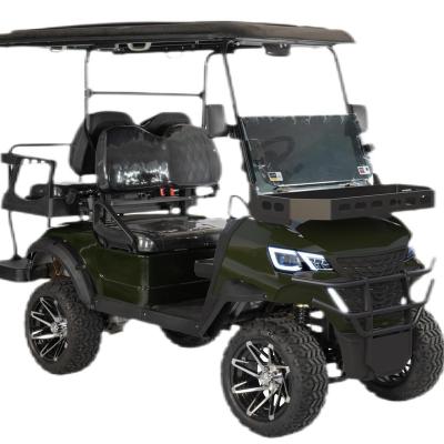 China Wintao 72V Lithium Battery Electric 4 Wheel Drive Cargo Buggy 2 Seater UTV Golf Cart Aluminum 12x7 Rim & Tire 23.5*10.5-12 for sale