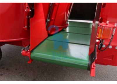 China Twin - Augers Farm Aid Mixer Wagon , Eco Friendly Fodder Mixer For Cattle Feed for sale