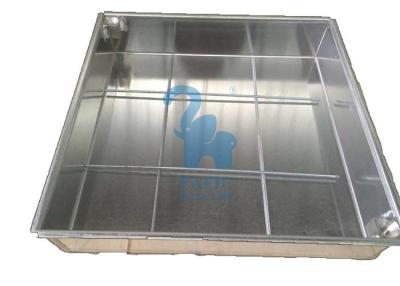 China Ground Square Drain Grate Covers Steel Grates For Drainage 600 * 600 * 80mm for sale