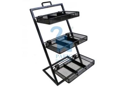 China Customised Size Stationery Display Rack Metal Flower Pot Stand Shelf For Flower Shop for sale