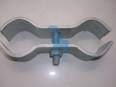 China Twin Position Metal Post Connectors , High performance Steel Post Brackets for sale