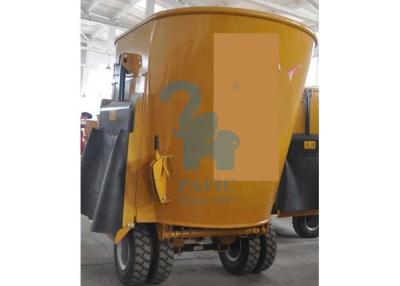 China Twin Eco Ruminat Livestock Feed Mixer Wagon Feed Processing Machine 80kw Power for sale