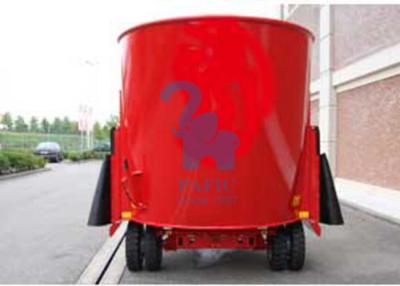 China Mobile Big Volume TMR Feed Mixer Machinery For Pig Feed Upright Type for sale