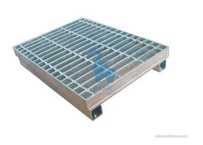 China Weld Grid Metal Drain Grate For The Drainage Channel 1220mm Width for sale