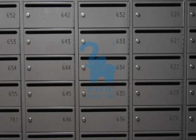 China Lockable Stainless Steel Mail Sorter Cabinet For Post Office 790 * 350 * 1640mm for sale