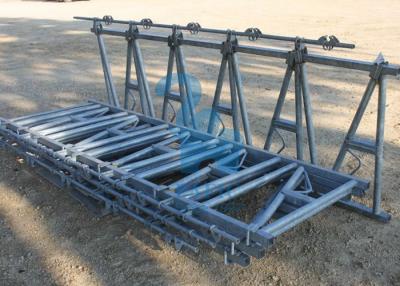 China Dairy Cattle Head Lock Cubicle / Locking Feed Barriers With Spring -Loaded Neck for sale