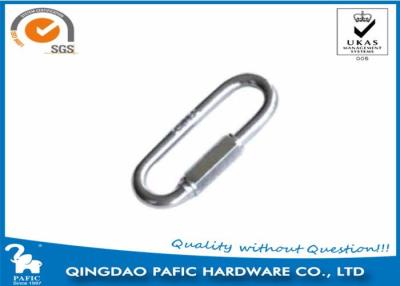 China Strong 5*85mm Electrical Zinc Steel Quick Link for Swing Chain for sale