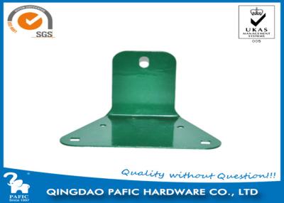 China Swing Accessory Steel Reinforced Trapezoidal Plate / Metal Post Connectors for sale