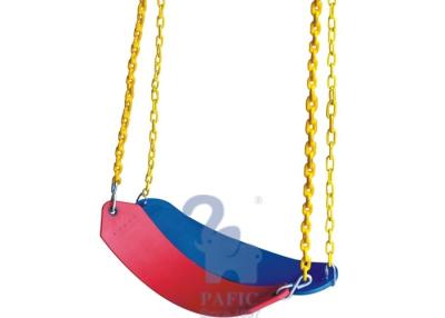 China Outdoor Toddler Swing , Green EVA Swing Belt Hanging with PE Rope for sale